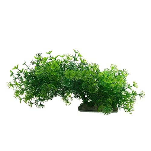 Künstliche Plastikpflanzen Dekoration, Künstliche Pflanzen for Aquarien, Kunststoff, Wassergras, Dekoration for Aquarien, 2 Stück, Mehrfarbig(C) von WEITINGKKK