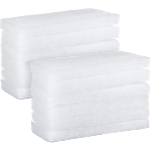 WEITINGKKK Aquarium Filtermedien-Kissen, Aquarium Filter Floss Pad Schwamm Baumwolle Weiß 18,50x7,20x2,00 cm 12er Pack WEITINGKKK Aquarium Filtermedien-Kissen, Aquarium Filter Floss Pad Schwamm Baumwolle Weiß 18,50x7,20x2,00 cm 12er Pack von WEITINGKKK