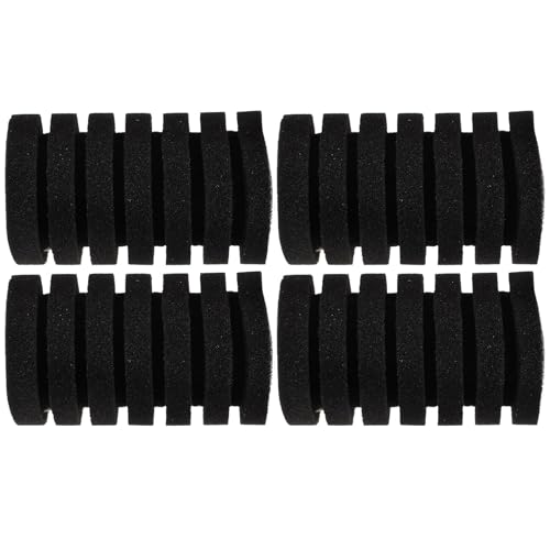 WEITINGKKK Aquarium Filtermedien-Kissen, Aquarium-Filterschwamm, schwarz, 3,10 x 1,89 x 1,89 Zoll, 4 Stück WEITINGKKK Aquarium Filtermedien-Kissen, Aquarium-Filterschwamm, schwarz, 3,10 x 1,89 x 1,89 Zoll, 4 Stück von WEITINGKKK