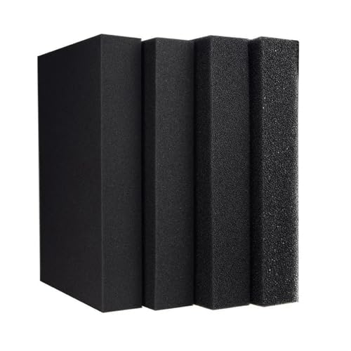WEITINGKKK Aquarium Filtermedien-Kissen, Aquarium-Filterwatte, biochemische Baumwolle, schwarz, mehrere Größen, 15–50 PPI(15 Ppi,100x12x2cm) von WEITINGKKK