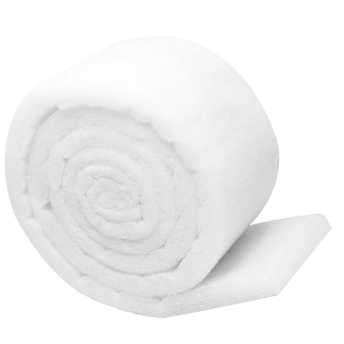 WEITINGKKK Aquarium Filtermedien-Kissen, Aquarium Filterwatte Fischtank Filter Baumwolle 100x30x3 cm 39.3x11.79x1.18 Zoll Weiße Baumwolle 1er Pack von WEITINGKKK