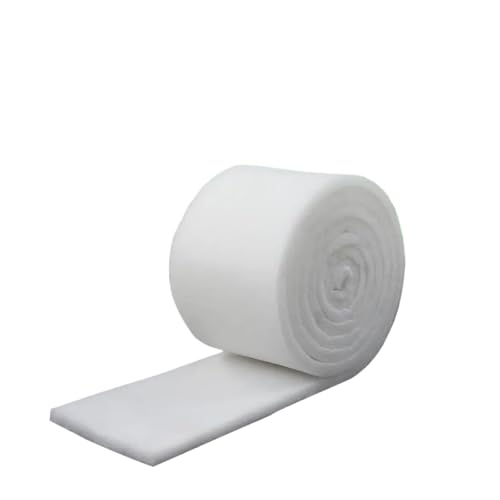 WEITINGKKK Aquarium Filtermedien-Kissen, Aquarium Filterwatte Rolle Medienpad Weiß 120x10x2 cm WEITINGKKK Aquarium Filtermedien-Kissen, Aquarium Filterwatte Rolle Medienpad Weiß 120x10x2 cm von WEITINGKKK