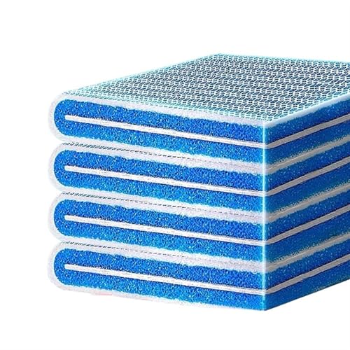 WEITINGKKK Aquarium Filtermedien-Kissen, Filterschwamm for Aquarien aus Kunststoff, blau, mehrere Größen, 8-lagig(30X40X2cm) von WEITINGKKK