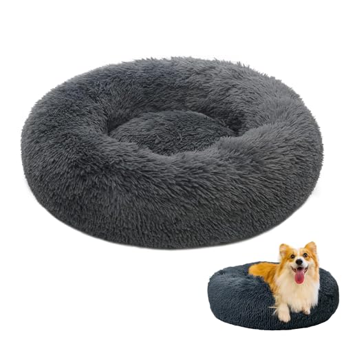 WEIWUXIAN Rund Hundekissen Donut, Hundekorb, Hundebett Katzenbett Flauschig Rund, Hundesofa Katzenbett Donut Kuscheliges für Kleine Hunde, Katzen und Andere Haustiere WEIWUXIAN Rund Hundekissen Donut, Hundekorb, Hundebett Katzenbett Flauschig Rund, Hundesofa Katzenbett Donut Kuscheliges für Kleine Hunde, Katzen und Andere Haustiere von WEIWUXIAN