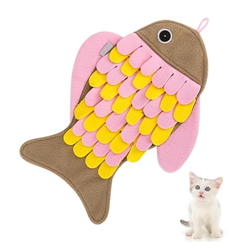 Schnüffelteppich für Katzen, Schnüffelmatte für Katzen, Schnüffelteppich Waschbar Faltbar, Rutschfest, Bissfest, Wird für das Intelligenz und Geruchstraining des Katzen Verwendet Schnüffelteppich für Katzen, Schnüffelmatte für Katzen, Schnüffelteppich Waschbar Faltbar, Rutschfest, Bissfest, Wird für das Intelligenz und Geruchstraining des Katzen Verwendet von WEIWUXIAN