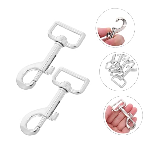 WEKADRIN 10 Stück Teiliges Schwerer Schnapphaken mit Doppelhaken Robuste Clips für Hundeleinen Vielseitig Einsetzbar für Haustierleinen Gurte Camping und Sportausrüstung WEKADRIN 10 Stück Teiliges Schwerer Schnapphaken mit Doppelhaken Robuste Clips für Hundeleinen Vielseitig Einsetzbar für Haustierleinen Gurte Camping und Sportausrüstung von WEKADRIN