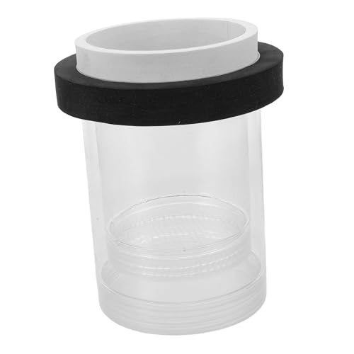 WEKADRIN 2 Stück Teiliges Aquarium Zuchtbox Kunststoff Schwimmender Fischbrut Inkubator Isolationsbox für Guppy Jungfische Betta und Garnelen WEKADRIN 2 Stück Teiliges Aquarium Zuchtbox Kunststoff Schwimmender Fischbrut Inkubator Isolationsbox für Guppy Jungfische Betta und Garnelen von WEKADRIN