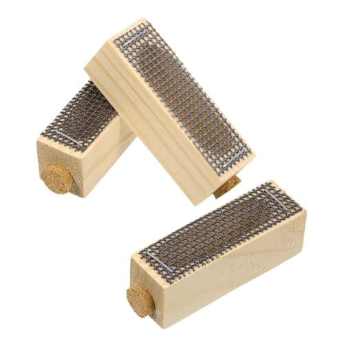 WEKADRIN 3 Stück Teiliges Königinnenkäfige mit Mikrolochbelüftung Leichter Imker zuchtkäfig für Bienenvölker Robust und Einfach zu Reinigen Luftzirkulation für Gesunde Bienenhaltung WEKADRIN 3 Stück Teiliges Königinnenkäfige mit Mikrolochbelüftung Leichter Imker zuchtkäfig für Bienenvölker Robust und Einfach zu Reinigen Luftzirkulation für Gesunde Bienenhaltung von WEKADRIN