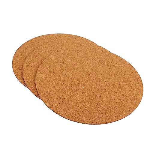 WEKADRIN Kork Set 3er Pack Pflanze - Untersetzer Für Zimmerpflanzen von WEKADRIN