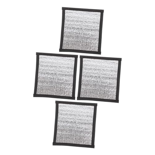 WEKADRIN 4 Stück Terrarium Heizmatten Wärmende Isolierpads für Reptilien und Kriechtiere Energiesparende Reflektierende Heizfolie für Haustiere Geeignet für Schildkröten und Eidechsen von WEKADRIN