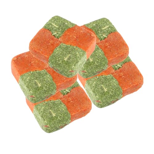 WEKADRIN 5 Stück Natürliche Nager Kauspielzeug aus Hochkomprimiertem Gras Ballaststoffreich zur Zahnpflege und Verdauungsförderung für Kaninchen Meerschweinchen Hamster und Kleine WEKADRIN 5 Stück Natürliche Nager Kauspielzeug aus Hochkomprimiertem Gras Ballaststoffreich zur Zahnpflege und Verdauungsförderung für Kaninchen Meerschweinchen Hamster und Kleine von WEKADRIN