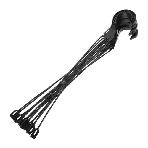 WEKADRIN 5st Hängender Blumentopfständer Stand Im Freien Pflanzen Hängende Körbe Vogelfutterkette Pflanzhaken Haken Für Garten Blumentopfhaken Einsatz Geländer Blumentopfkette Black Plastik von WEKADRIN