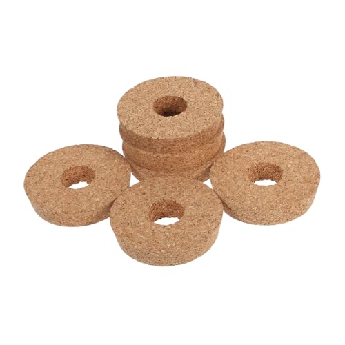 WEKADRIN 6 Stück Teiliges Glasvase mit Belüftetem Korkdeckel Mittelloch Hydroponische Pflanzvase Stopfen für Mini Terrarien Nachhaltige Wasserkultur WEKADRIN 6 Stück Teiliges Glasvase mit Belüftetem Korkdeckel Mittelloch Hydroponische Pflanzvase Stopfen für Mini Terrarien Nachhaltige Wasserkultur von WEKADRIN