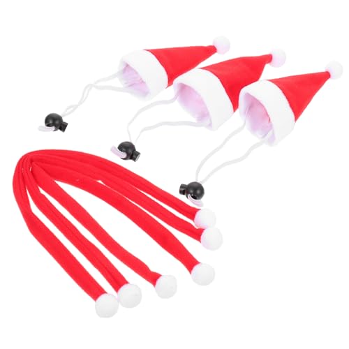 WEKADRIN 6 Stück Teiliges Xmas Haustier Kostümset mit Elastischen Weihnachtsmützen und Weichen Festlichen Schals Festliche Pet Cosplay Hüte und Hundeschals für Weihnachtsdeko und Party WEKADRIN 6 Stück Teiliges Xmas Haustier Kostümset mit Elastischen Weihnachtsmützen und Weichen Festlichen Schals Festliche Pet Cosplay Hüte und Hundeschals für Weihnachtsdeko und Party von WEKADRIN