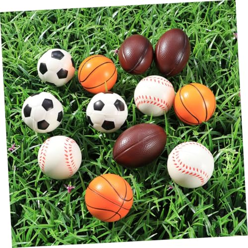 WEKADRIN 8 Stück Teiliges Pu trainingsball Langlebigem Schwamm Material Bunte Sprungbälle für und Training Fördert Interaktion und Beschäftigung von Hunden und Katzen von WEKADRIN