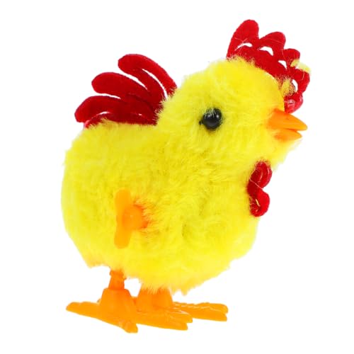 WEKADRIN Aufziehspielzeug Hüpftier Huhn Lustiges Interaktives mit Automatischem Springmechanismus für Geburtstagsfeiern Kreative Spiele und WEKADRIN Aufziehspielzeug Hüpftier Huhn Lustiges Interaktives mit Automatischem Springmechanismus für Geburtstagsfeiern Kreative Spiele und von WEKADRIN