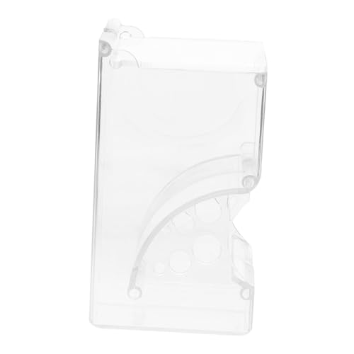 WEKADRIN Automatischer Futterautomat für Kleintiere Transparentes Acryl mit Befestigungsschrauben Geeignet für Hamster Kaninchen Meerschweinchen und Kleine Vögel Praktischer von WEKADRIN