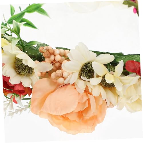 WEKADRIN Blumen-hundehalsband mit Verstellbarem Band Leichter Bequemer Kunstblumen-Kragen für Hunde und Katzen Geeignet für Hochzeiten Partys Fotoshootings Geschenk für Haustierliebhaber von WEKADRIN