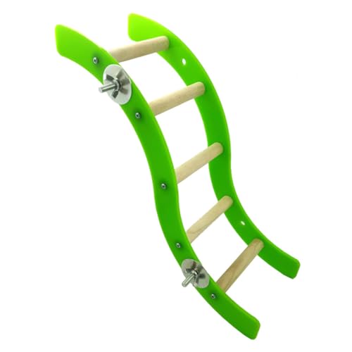 WEKADRIN Bunte Acryl Kletterleiter für Hamster Vögel und Eichhörnchen Kleines für Kleintiere Robust und Leicht zu Reinigen als Spiel Ruheplatz von WEKADRIN