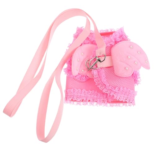 WEKADRIN Cat Vest Harness Atmungsaktiv Leicht Langlebig Brustgeschirr mit Engelsdesign für Hunde und Katzen Komfortabler Brustschutz Einfach zu Reinigen Modisch und Sicher für Haustiere WEKADRIN Cat Vest Harness Atmungsaktiv Leicht Langlebig Brustgeschirr mit Engelsdesign für Hunde und Katzen Komfortabler Brustschutz Einfach zu Reinigen Modisch und Sicher für Haustiere von WEKADRIN