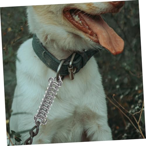 WEKADRIN Edelstahl Hundeleinen Zugfeder mit Stoßdämpfung Starke Zugkraft bis Robustes Dämpfungselement für Große Hunde Vielseitig Einsetzbar für Outdoor Zelte Hängematten und Sandsäcke WEKADRIN Edelstahl Hundeleinen Zugfeder mit Stoßdämpfung Starke Zugkraft bis Robustes Dämpfungselement für Große Hunde Vielseitig Einsetzbar für Outdoor Zelte Hängematten und Sandsäcke von WEKADRIN