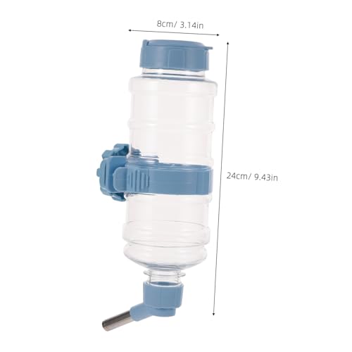 WEKADRIN Hängender Trinkflasche für Kleintiere Auslaufsicherer Kaninchen und Meerschweinchen Wasserspender Langlebig Abnehmbar Leicht zu Reinigen Geeignet für Käfiginnenseite und von WEKADRIN