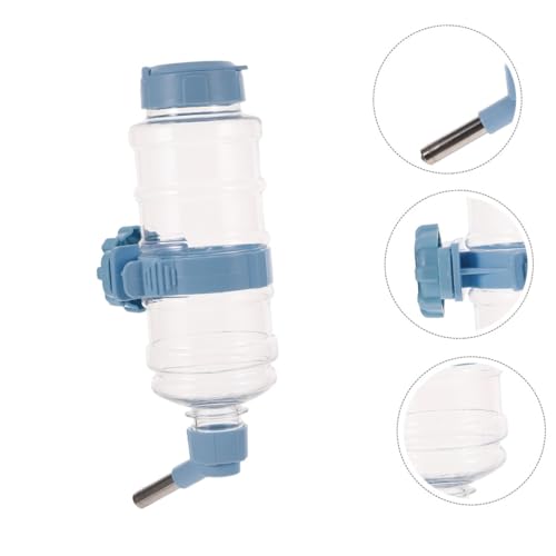 WEKADRIN Hängender Trinkflaschen Wasserspender für Kleine Haustiere Auslaufsicherer Wasserflasche für Kaninchen Hamster Meerschweinchen Automatische Wasserabgabe durch Rollkugel Leicht zu von WEKADRIN