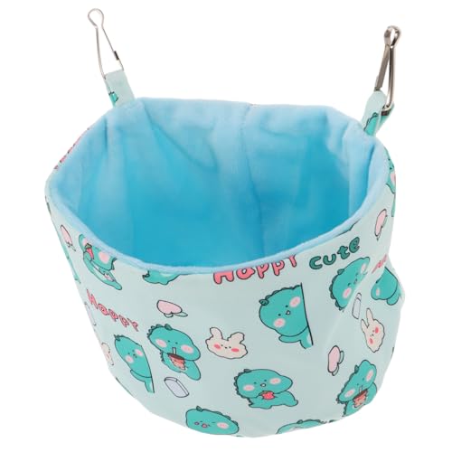 WEKADRIN Hamster Hängematte Käfig Hängematte Warmes Schlafbett Für Hamster Ratten Frettchen Haustier Mit Weichem Canvas Material Platzsparend Installieren von WEKADRIN