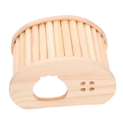 WEKADRIN Hamster Holzhaus Versteck mit Leiter Mehrkammernhaus für Kleine Haustiere Atmungsaktiv Langlebig Natürliches Nager Rückzugsort und Schlafhütte Geeignet für Hamster Meerschweinchen WEKADRIN Hamster Holzhaus Versteck mit Leiter Mehrkammernhaus für Kleine Haustiere Atmungsaktiv Langlebig Natürliches Nager Rückzugsort und Schlafhütte Geeignet für Hamster Meerschweinchen von WEKADRIN