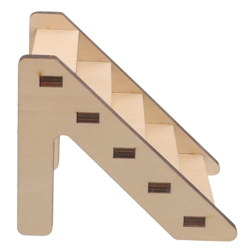 WEKADRIN Hamster Holzleiter für Kleintiere Natürliche Holztreppe zum Klettern Glatte Oberfläche Sichere Trainingsleiter für Hamster Chinchillas und Kleine Haustiere Robustes WEKADRIN Hamster Holzleiter für Kleintiere Natürliche Holztreppe zum Klettern Glatte Oberfläche Sichere Trainingsleiter für Hamster Chinchillas und Kleine Haustiere Robustes von WEKADRIN