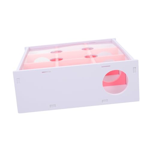 WEKADRIN Hamster Labyrinth Kleintier Röhrenset Aktivitätslabyrinth für Zwerghamster Mäuse Kleintiere Kompaktes Haustier Spielhaus von WEKADRIN