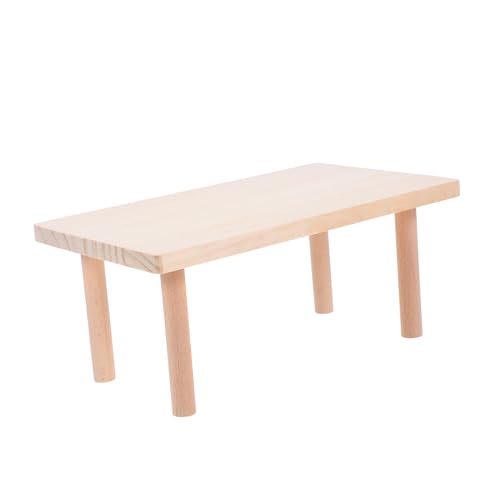 WEKADRIN Hamster Plattform aus Holz Zweite Etage Brett Langlebiges Nagetier Zubehör Einfache Anbringung für Käfig Kleintiere Spiel Ruhebereich Nagfest Stabile Spielplattform von WEKADRIN