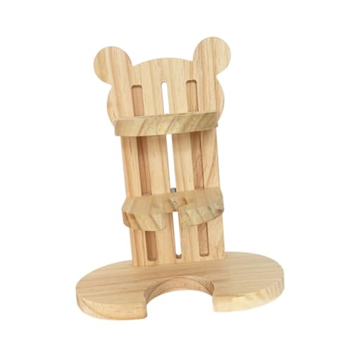 WEKADRIN Hamster Trinkflasche Halter aus Holz Verstellbarer Wasserflaschenständer mit Stabilem Sockel rutschfest Langlebig Vertikaler Wasserspender Halter für Kleine Nager und Haustiere WEKADRIN Hamster Trinkflasche Halter aus Holz Verstellbarer Wasserflaschenständer mit Stabilem Sockel rutschfest Langlebig Vertikaler Wasserspender Halter für Kleine Nager und Haustiere von WEKADRIN