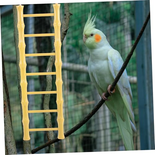 WEKADRIN Hamster Vogel kletterleiter aus Sicherem Kunststoff Verschleißfestes Glattes Material Hängendes für Papageien und Hamster Fördert Bewegung und Gesundheit von WEKADRIN