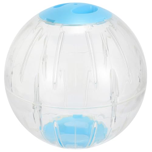 WEKADRIN Hamsterball Groß Transparent mit Belüftungslöchern Langlebiger Kunststoff Sicherer Laufball für Zwerghamster Meerschweinchen und Kleine Haustiere Einfache Installation Glatte von WEKADRIN