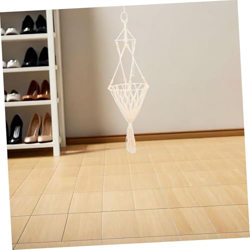 WEKADRIN Handgefertigtes Katzenhängesofa aus Baumwollseil Halbgeschlossenes Atmungsaktives Katzennetz Boho Stil Langlebiges Waschbares Katzenbettkorb für Kätzchen und Katzen WEKADRIN Handgefertigtes Katzenhängesofa aus Baumwollseil Halbgeschlossenes Atmungsaktives Katzennetz Boho Stil Langlebiges Waschbares Katzenbettkorb für Kätzchen und Katzen von WEKADRIN