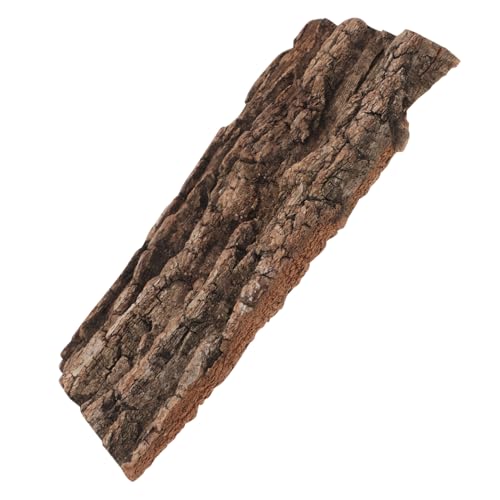 WEKADRIN Haustier -Fütterungshintergrund Terrarium-Hintergrund-Wanddekoration Hintergrund Wanddekoration Korkhintergrund für Terrarium bärtigen Drachenpanzers Rinde Kaffee von WEKADRIN