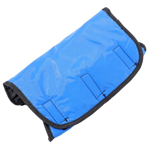 WEKADRIN Kälberweste mit Fleece Futter und Bauchriemen Wasserdichter Warmer Schutzmantel für Kälber Atmungsaktiv und Hautfreundlich für Kalte Feuchte Außenbereiche von WEKADRIN