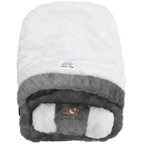 WEKADRIN Katzenhöhle Schlafsack Warmes Kuschelbett für Katzen und Kleine Hunde Großes Weiches Nest für Herbst und Winter Gemütliches Schlafversteck für Haustiere Waschbar und Platzsparend von WEKADRIN