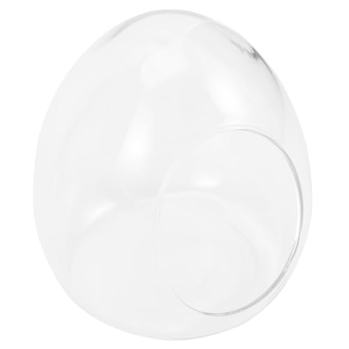 WEKADRIN Kleine Eggförmige Glasflasche für DIY Pflanzendekoration Ökologischer Moos Terrarium Behälter Praktisch und Leicht für Wohnraumgestaltung und Pflanzenvermehrung WEKADRIN Kleine Eggförmige Glasflasche für DIY Pflanzendekoration Ökologischer Moos Terrarium Behälter Praktisch und Leicht für Wohnraumgestaltung und Pflanzenvermehrung von WEKADRIN
