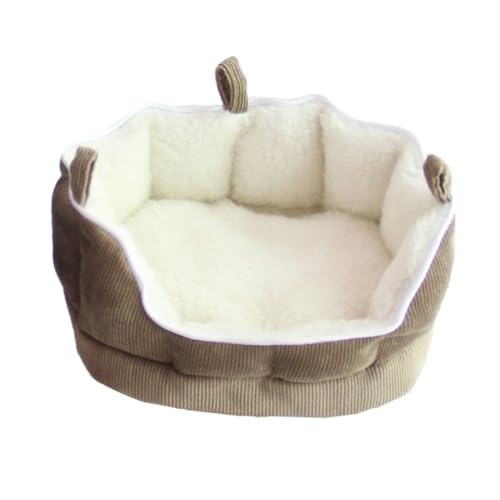 WEKADRIN Kleintier Hängematte Schlafsofa aus Superweichem Stoff Gemütliches Ferret House für Frettchen Meerschweinchen Hamster und Eichhörnchen Warmes Zugängliches Nest mit von WEKADRIN