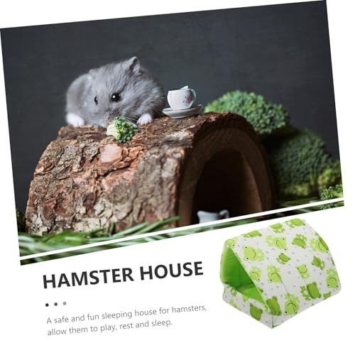 WEKADRIN Kleintier Nest aus Baumwolle Wärmendes Plüschbett für Meerschweinchen Hamster Versteck Atmungsaktives Haustierhaus für Kleintiere Wie Ratten Chinchillas und Frettchen WEKADRIN Kleintier Nest aus Baumwolle Wärmendes Plüschbett für Meerschweinchen Hamster Versteck Atmungsaktives Haustierhaus für Kleintiere Wie Ratten Chinchillas und Frettchen von WEKADRIN
