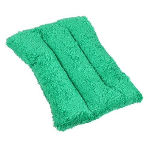 WEKADRIN Kleintierkissen S Gemütliches Haustier Schlafpad aus Plüsch rutschfest für Hamster Meerschweinchen Kaninchen Vielseitig Verwendbar für Käfig Höhle Couch und Zufällige Farbe von WEKADRIN