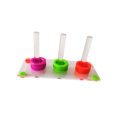 WEKADRIN Papageien Ringwurfspielzeug Pädagogisch Sicher Buntes Trainingsspielzeug für Wellensittiche Nymphensittiche und Kleine Vögel Spielerische Intelligenzförderung Zufällige Farbe WEKADRIN Papageien Ringwurfspielzeug Pädagogisch Sicher Buntes Trainingsspielzeug für Wellensittiche Nymphensittiche und Kleine Vögel Spielerische Intelligenzförderung Zufällige Farbe von WEKADRIN