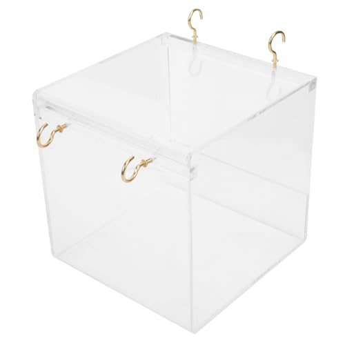 WEKADRIN Parrot Bath Tub aus Dickem Langlebige Vogelbadewanne mit Kreativer Komfortabler Form für Papageien und Kleine Vögel zur Einfachen Reinigung und Badepflege WEKADRIN Parrot Bath Tub aus Dickem Langlebige Vogelbadewanne mit Kreativer Komfortabler Form für Papageien und Kleine Vögel zur Einfachen Reinigung und Badepflege von WEKADRIN