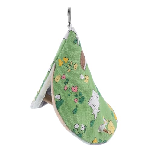 WEKADRIN Parrot Nest House Wärmendes Vogelbett aus Weichem Material für Papageien und Wellensittiche Winter Schutz Komfortable Schlafhöhle für Käfig Gemütliches Nest für Kleine Vögel von WEKADRIN