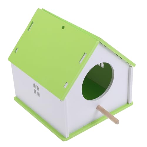 WEKADRIN Pet Bird Nest aus Grünem Wetterfestes Outdoor Vogelhaus für Papageien und Wellensittiche Robustes Vogelhäuschen zum Hängen und Aufstellen Umweltfreundlich und Langlebig Geeignet WEKADRIN Pet Bird Nest aus Grünem Wetterfestes Outdoor Vogelhaus für Papageien und Wellensittiche Robustes Vogelhäuschen zum Hängen und Aufstellen Umweltfreundlich und Langlebig Geeignet von WEKADRIN