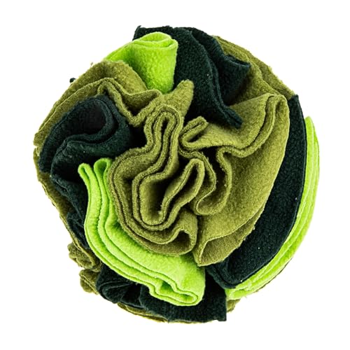 WEKADRIN Pet Hundeschnüffelball aus Abriebfestem Material Spielerischer Futtersuchball für Kleine bis Mittelgroße Hunde Fördert Natürliche Schnüffelfähigkeiten und Langsames Fressen von WEKADRIN