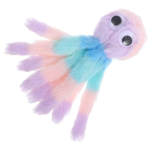 WEKADRIN Plüsch Kätzchenspielzeug Bunte Octopus Form Kuscheltier Katze Kauspielzeug für Wohnungskatzen und Kätzchen zur Beschäftigung gegen Langeweile WEKADRIN Plüsch Kätzchenspielzeug Bunte Octopus Form Kuscheltier Katze Kauspielzeug für Wohnungskatzen und Kätzchen zur Beschäftigung gegen Langeweile von WEKADRIN