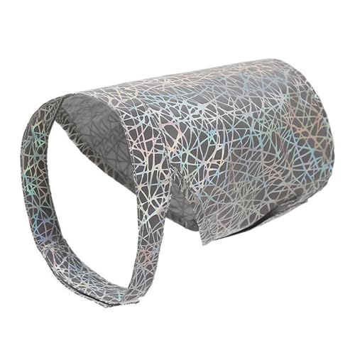 WEKADRIN Reflektierende Bunte Hundesicherheitsweste aus Wasserdichtem Polyester Sichtbare Warnweste für Haustiere Atmungsaktive Outdoor Weste für Spaziergänge und Nachtaktivitäten S von WEKADRIN